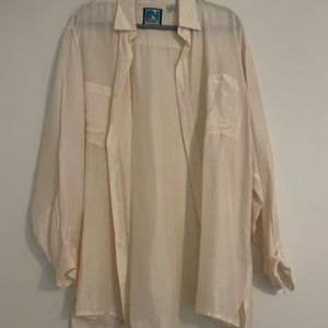 Vintage 100% Silk Shirt